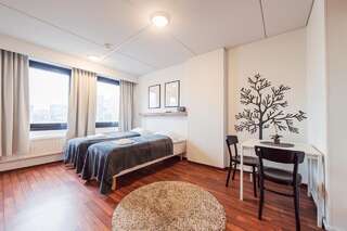 Апарт-отели Forenom Aparthotel Lahti Лахти Стандартный двухместный номер с 2 отдельными кроватями-1
