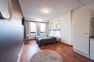 Апарт-отели Forenom Aparthotel Lahti Лахти Стандартный двухместный номер с 2 отдельными кроватями-3